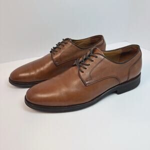 Johnston & Murphy Reeve Plain Toe | Brown | 10.5